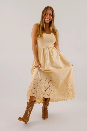 Skin Glow Right Here Midi Dress