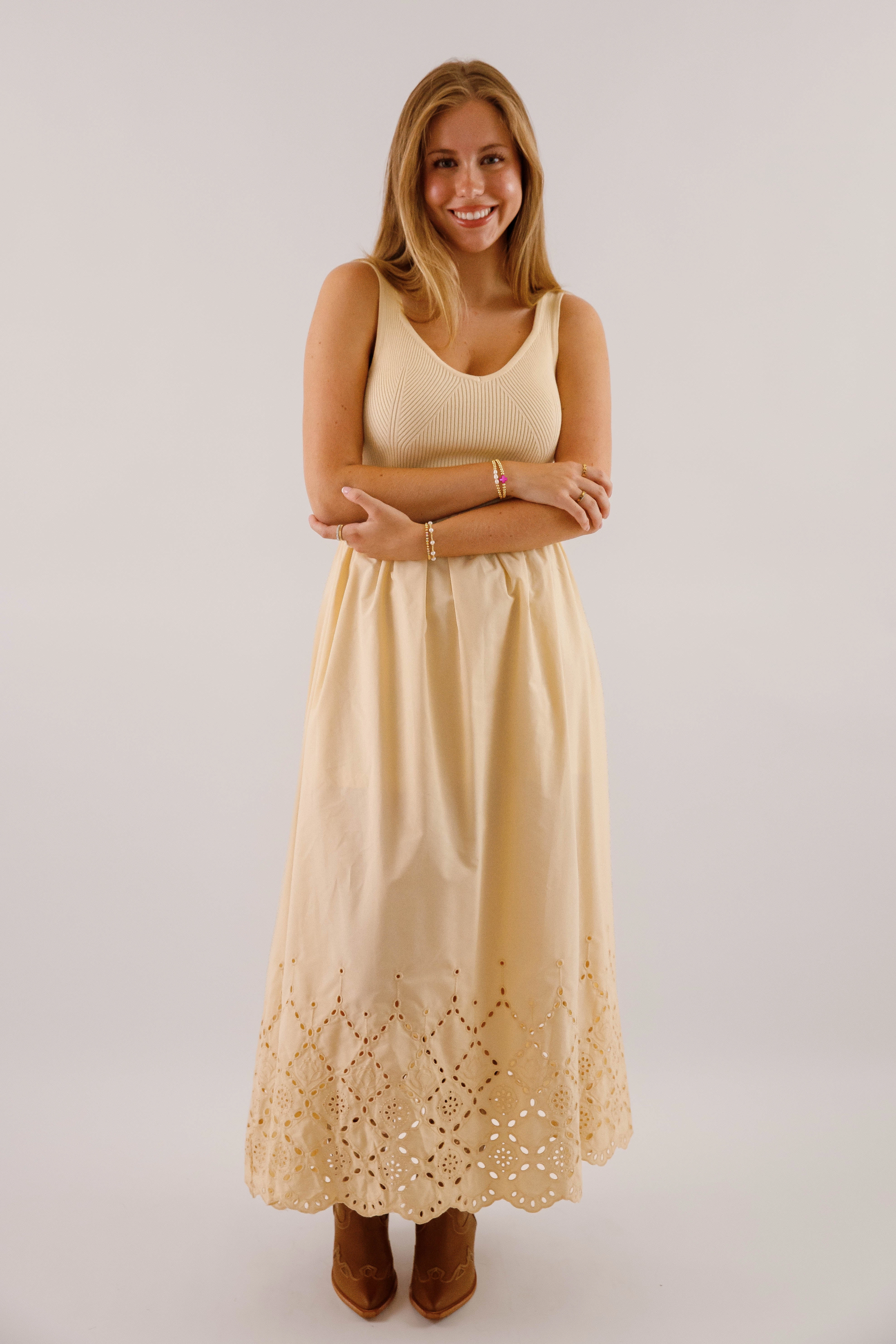 Right Here Midi Dress Work Chic Modern Twist