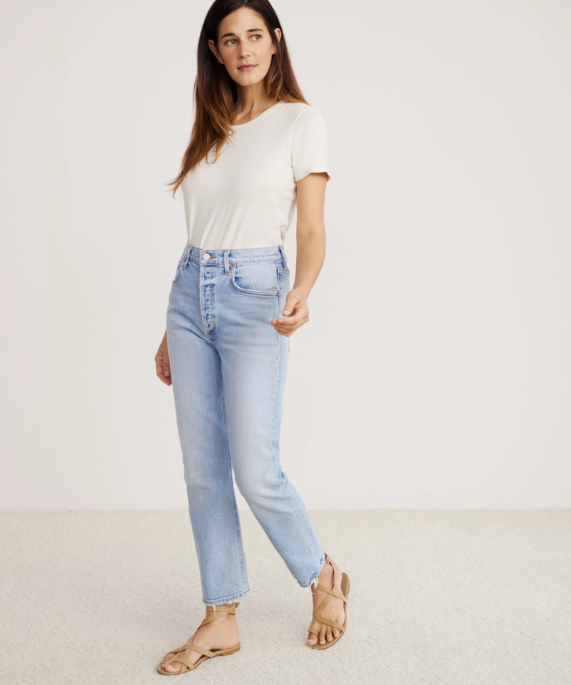 RegularFit Riley Crop Jean