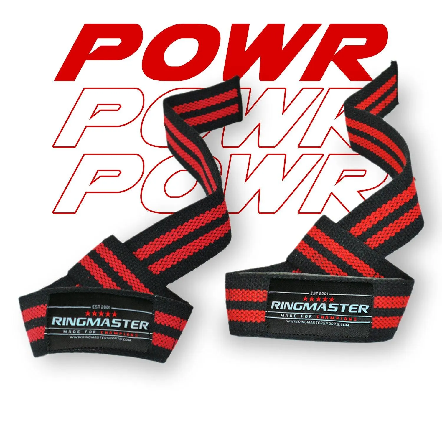 RingMaster Sports Cotton Weightlifting Gym Wrist Strap