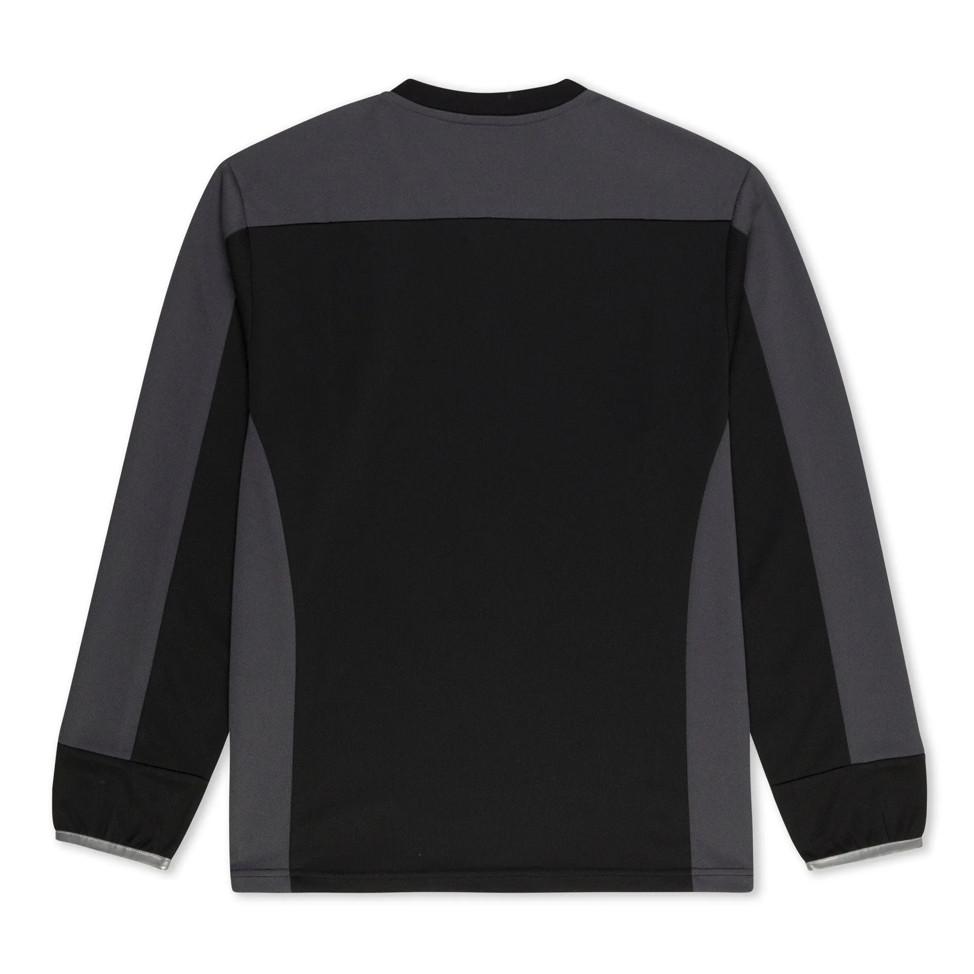 RIPNDIP FC Long Sleeve Soccer Jersey (Black / Charcoal)