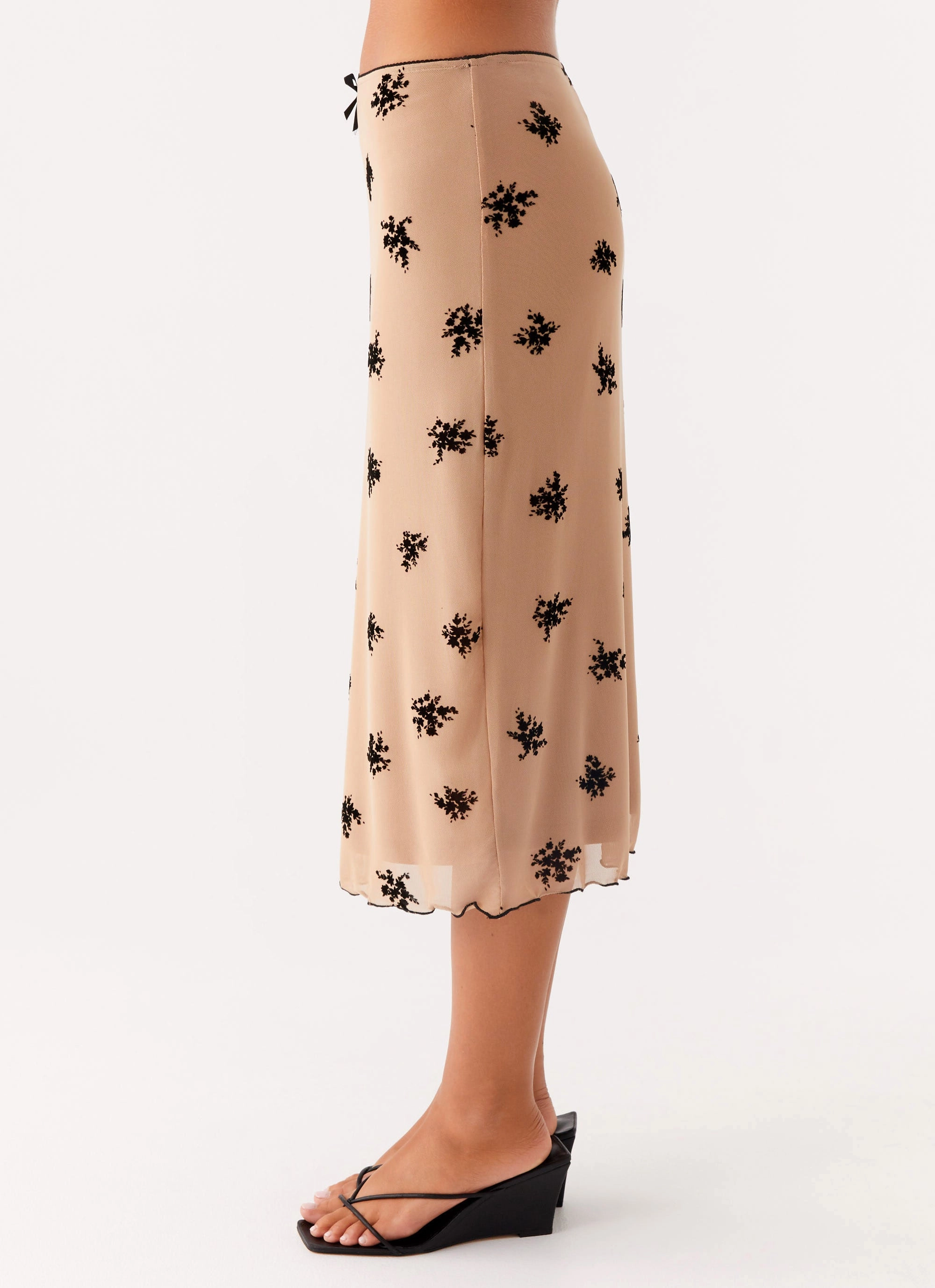 Outdoor Activity Durable Construction Rocca Midi Skirt - Nude