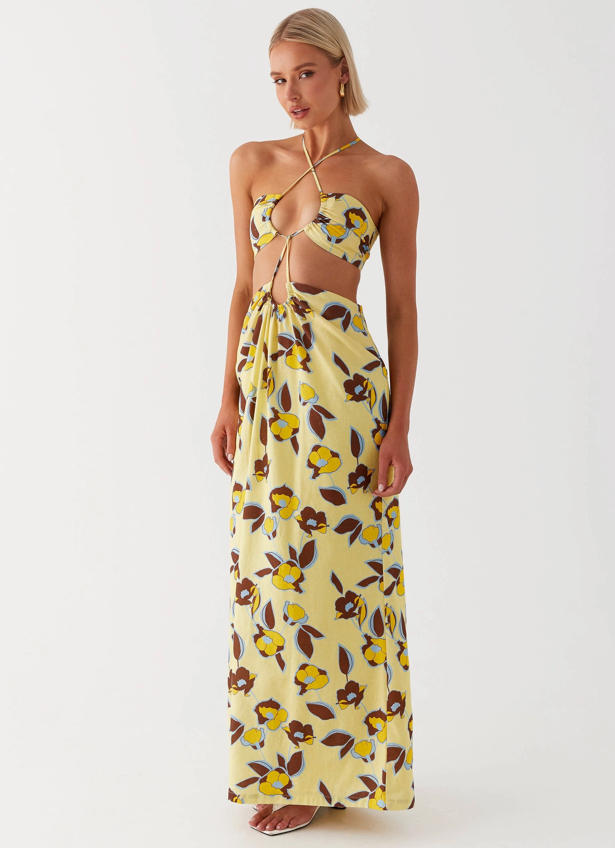 Nora Linen Maxi Dress - Primrose Simple Form