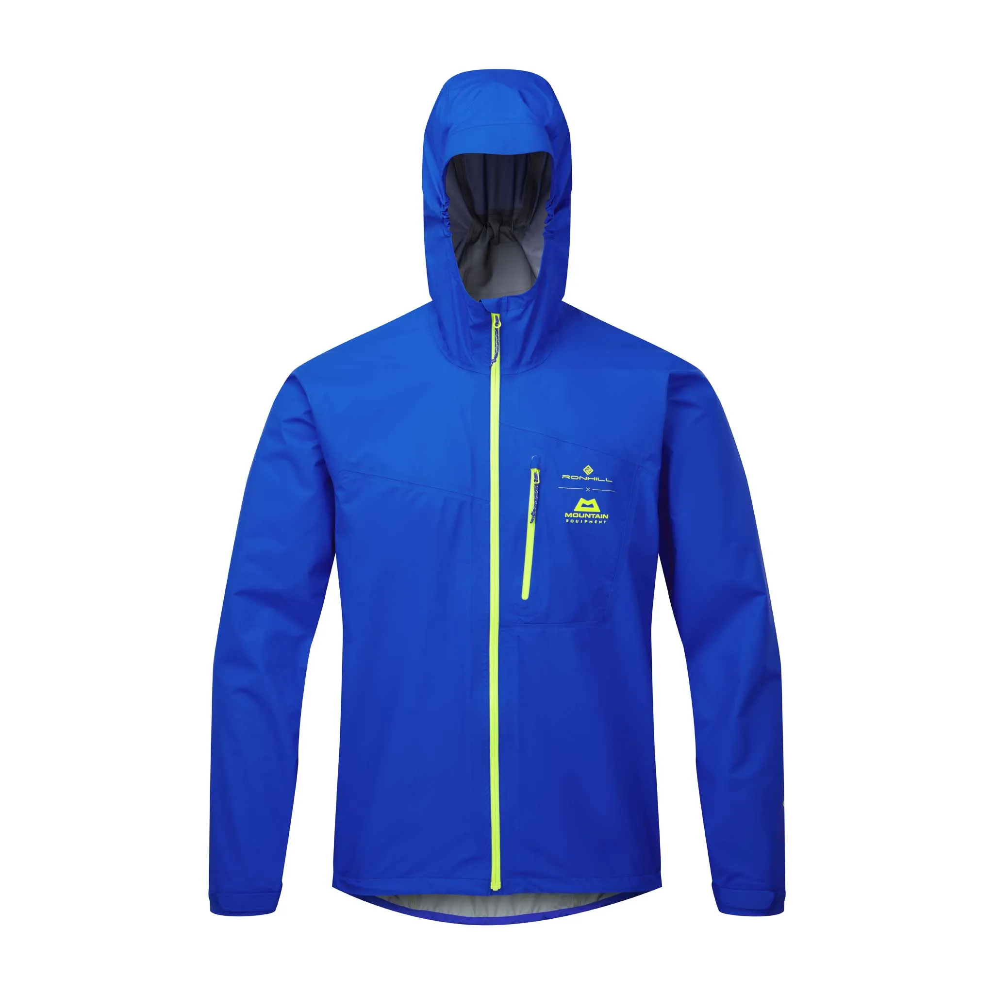 Ronhill | Men's Tech GORE-TEX Mercurial Jacket - Azurite/Citrus