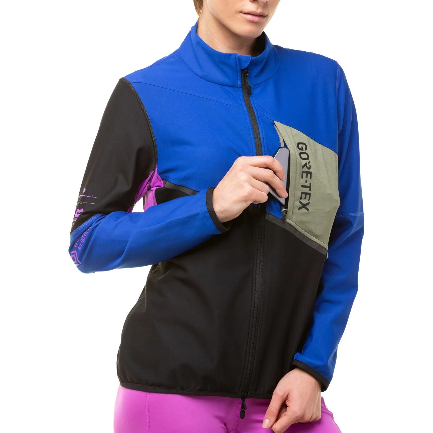 Ronhill Tech GORE-TEX Windstopper Womens Running Jacket - Black