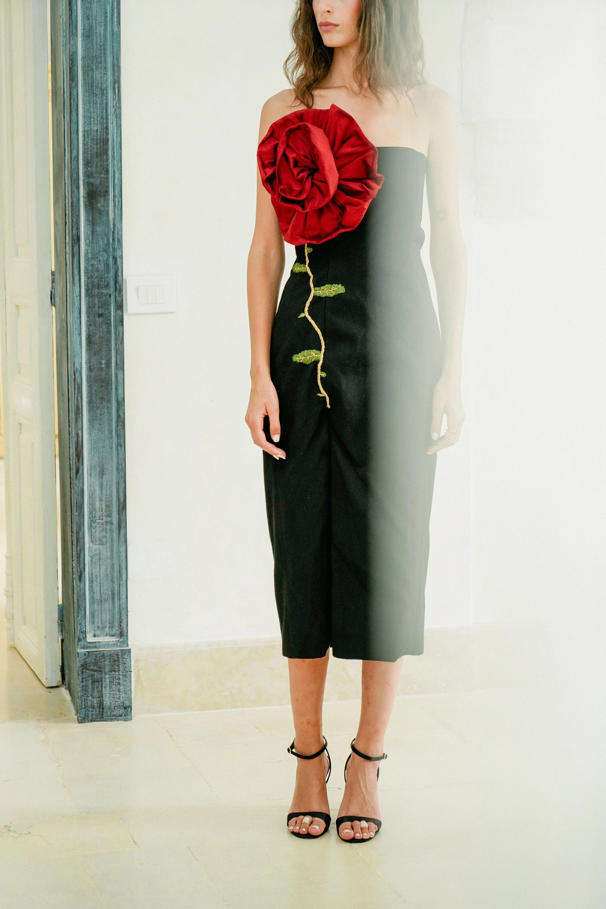 Playful and flirty dress Cocktail Ready Rose Des Vents Dress