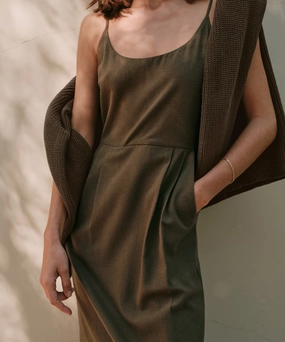 Anniversary-Event Effortless Waist Design Rove Dress