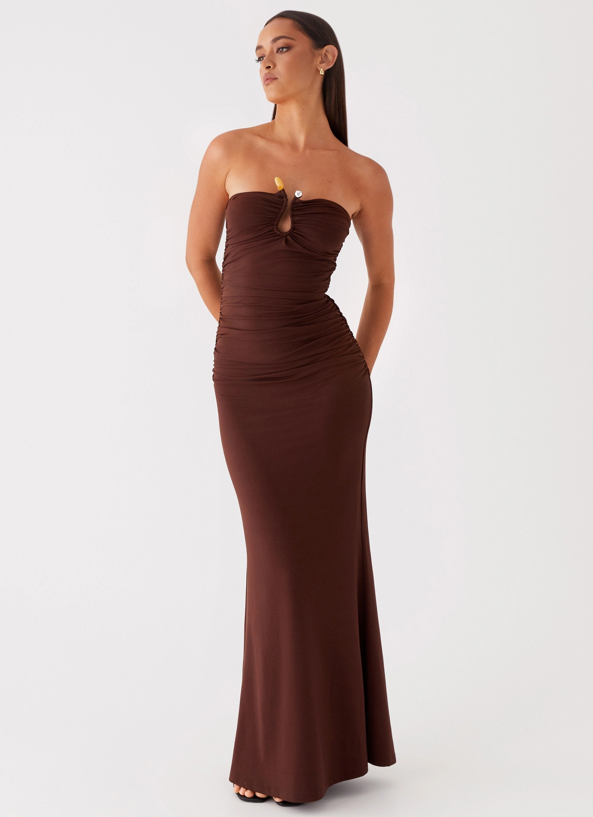 Chill Base Rudy Maxi Dress - Brown