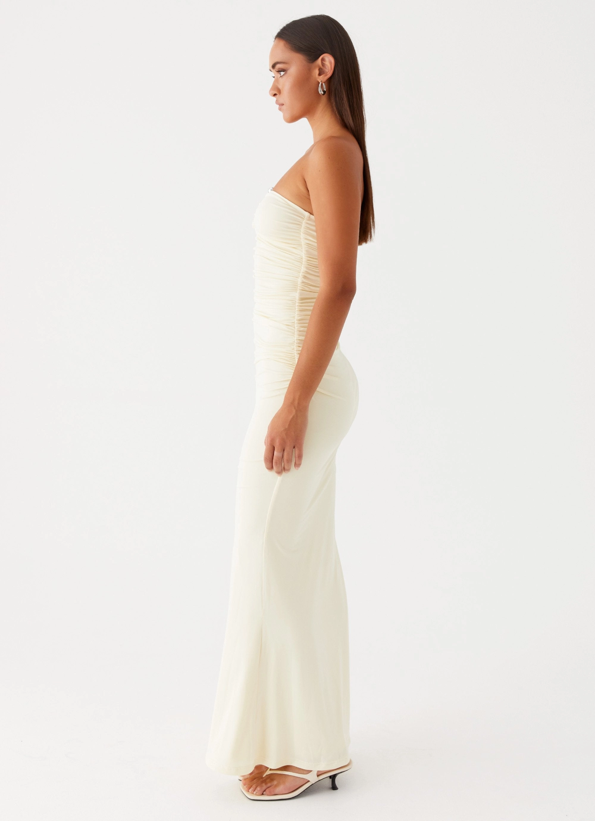 Saturated Hue Trendy Look Rudy Maxi Dress - Yellow