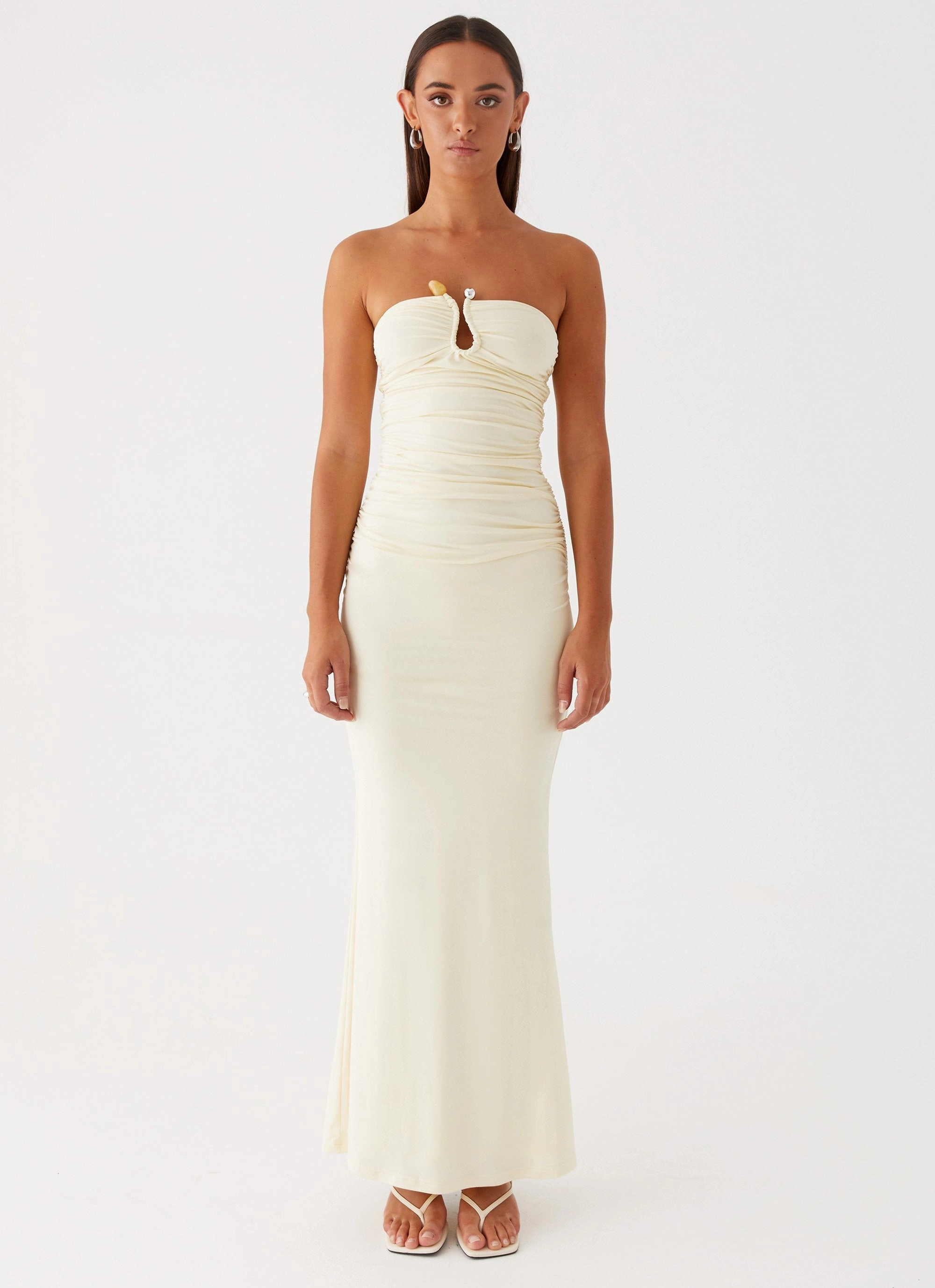 Easy to Wear Rudy Maxi Dress - Yellow