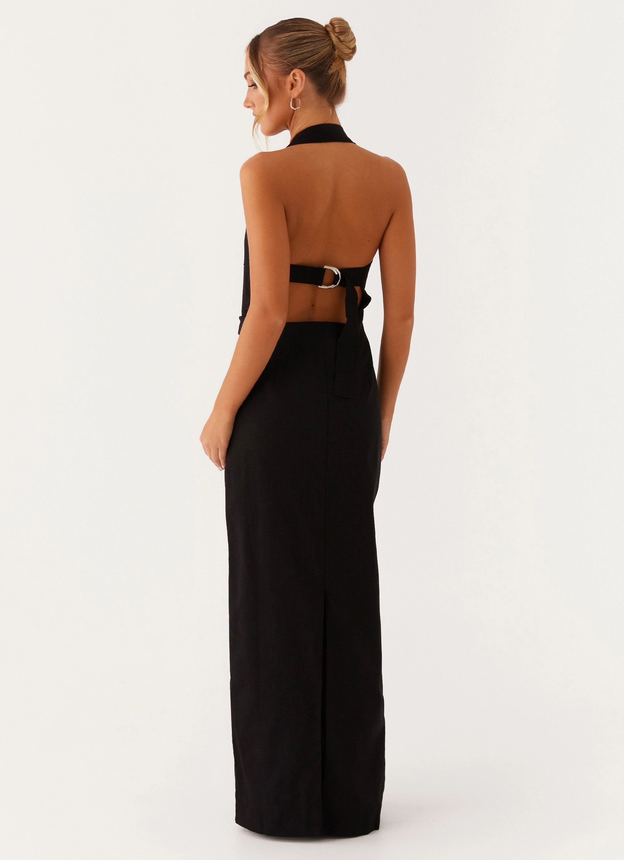 Bust-Enhancing Rumour Has it Maxi Dress - Black