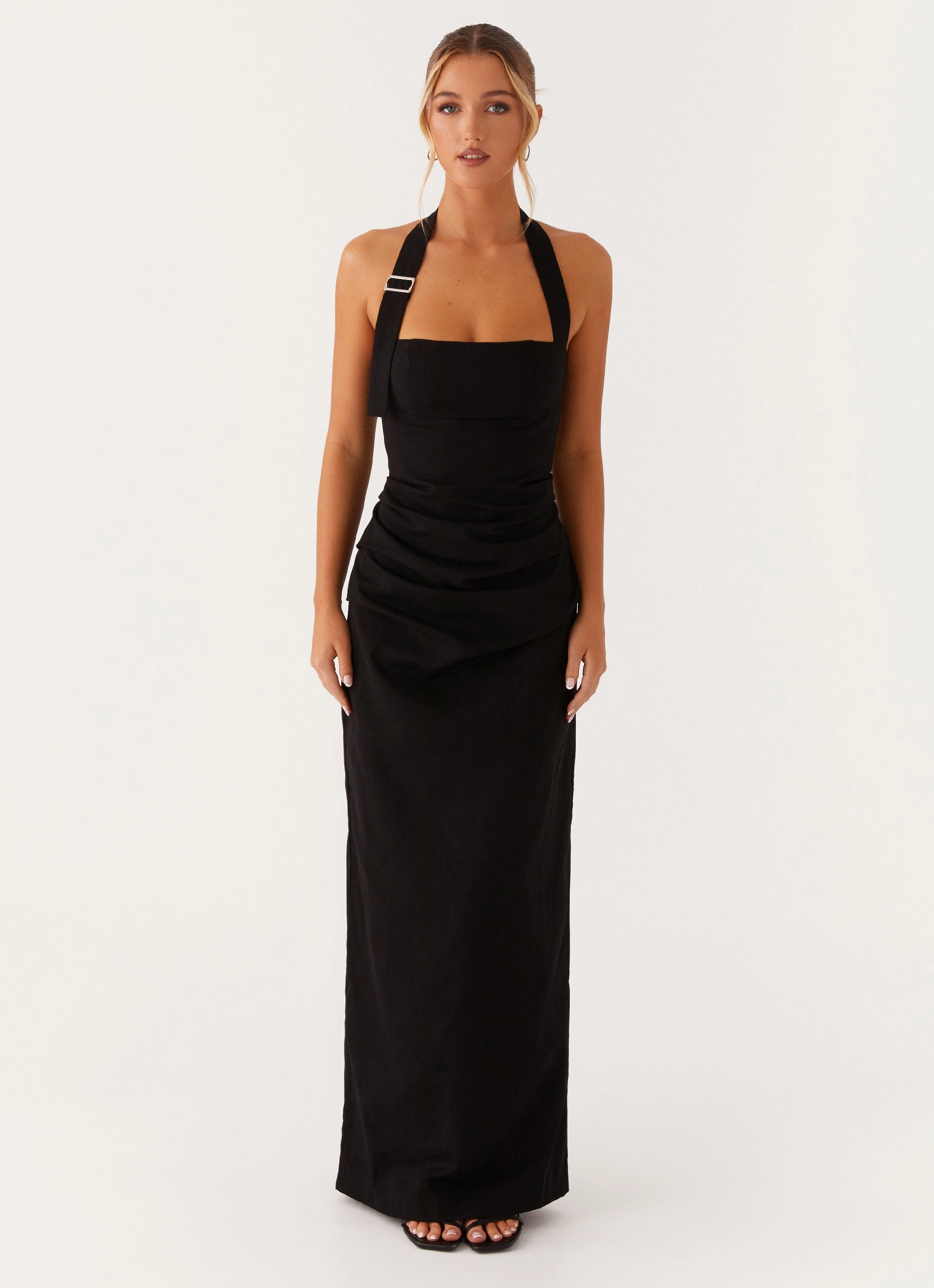 Rumour Has it Maxi Dress - Black Casual weekend dress