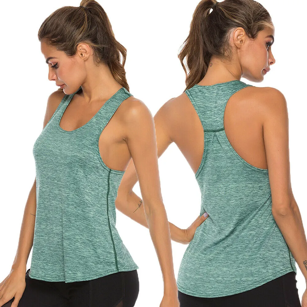 Running Vest Fitness Jogging Yoga Tank Top