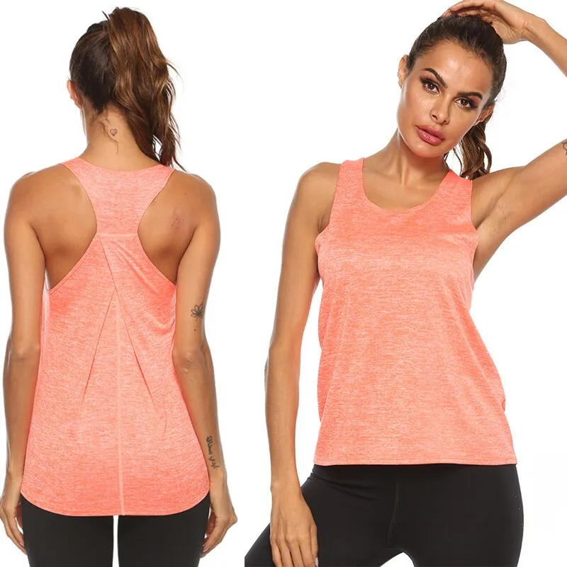 Running Vest Fitness Jogging Yoga Tank Top