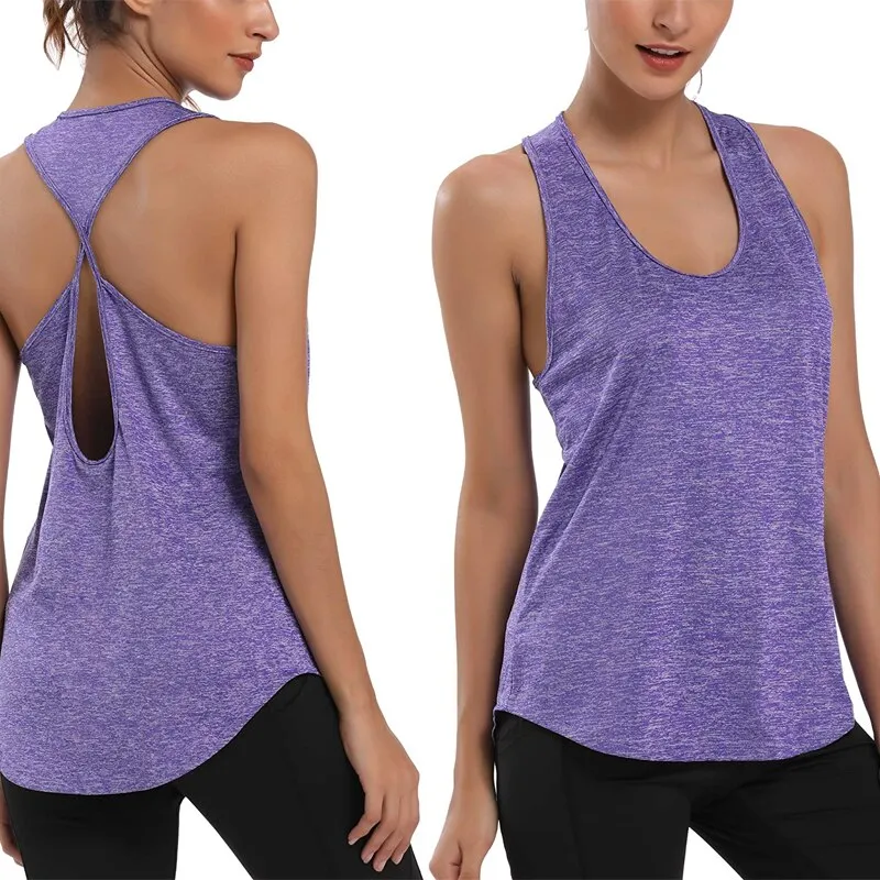 Running Vest Fitness Jogging Yoga Tank Top