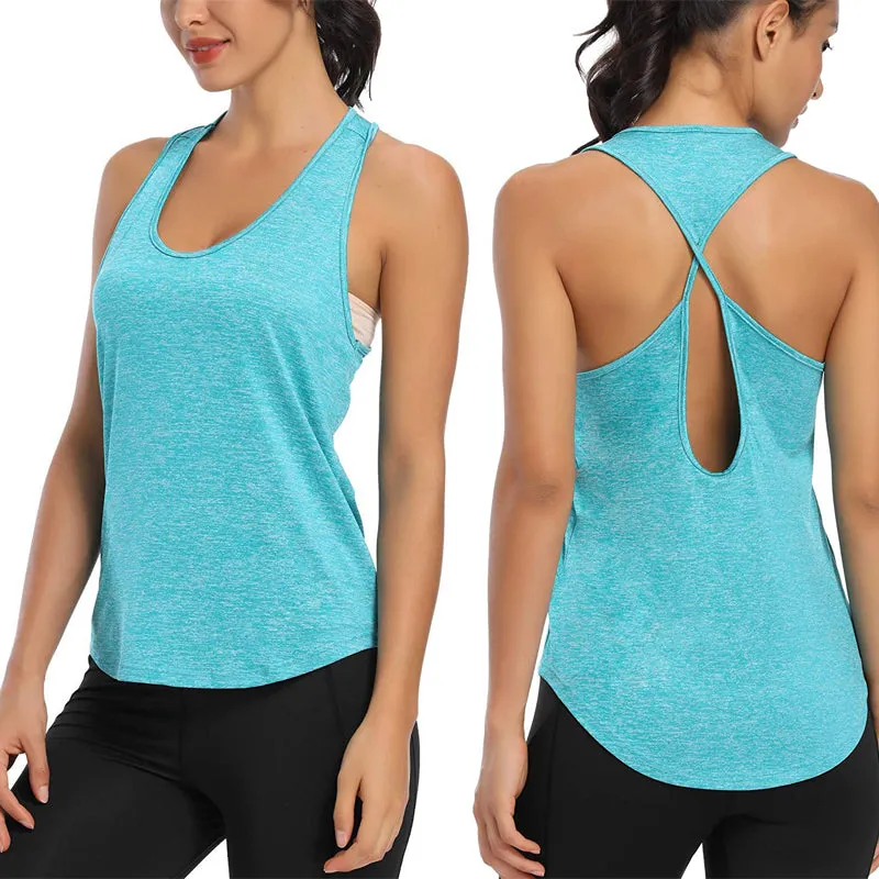 Running Vest Fitness Jogging Yoga Tank Top