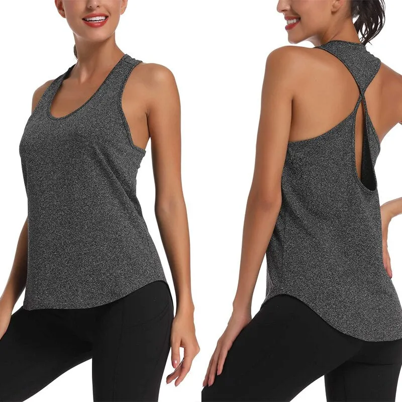 Running Vest Fitness Jogging Yoga Tank Top