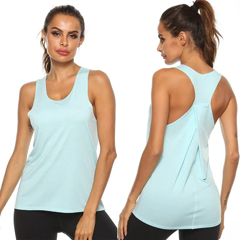 Running Vest Fitness Jogging Yoga Tank Top