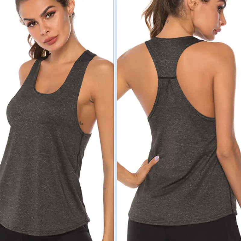 Running Vest Fitness Jogging Yoga Tank Top