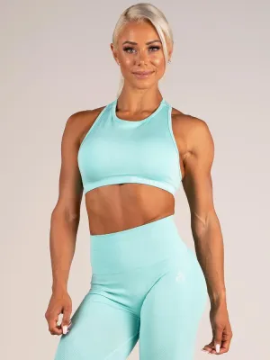 Ryderwear Seamless Sports Bra - Aqua Marl