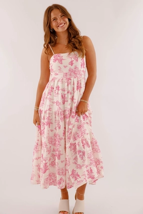 Cool Drape Safe And Sound Midi Dress