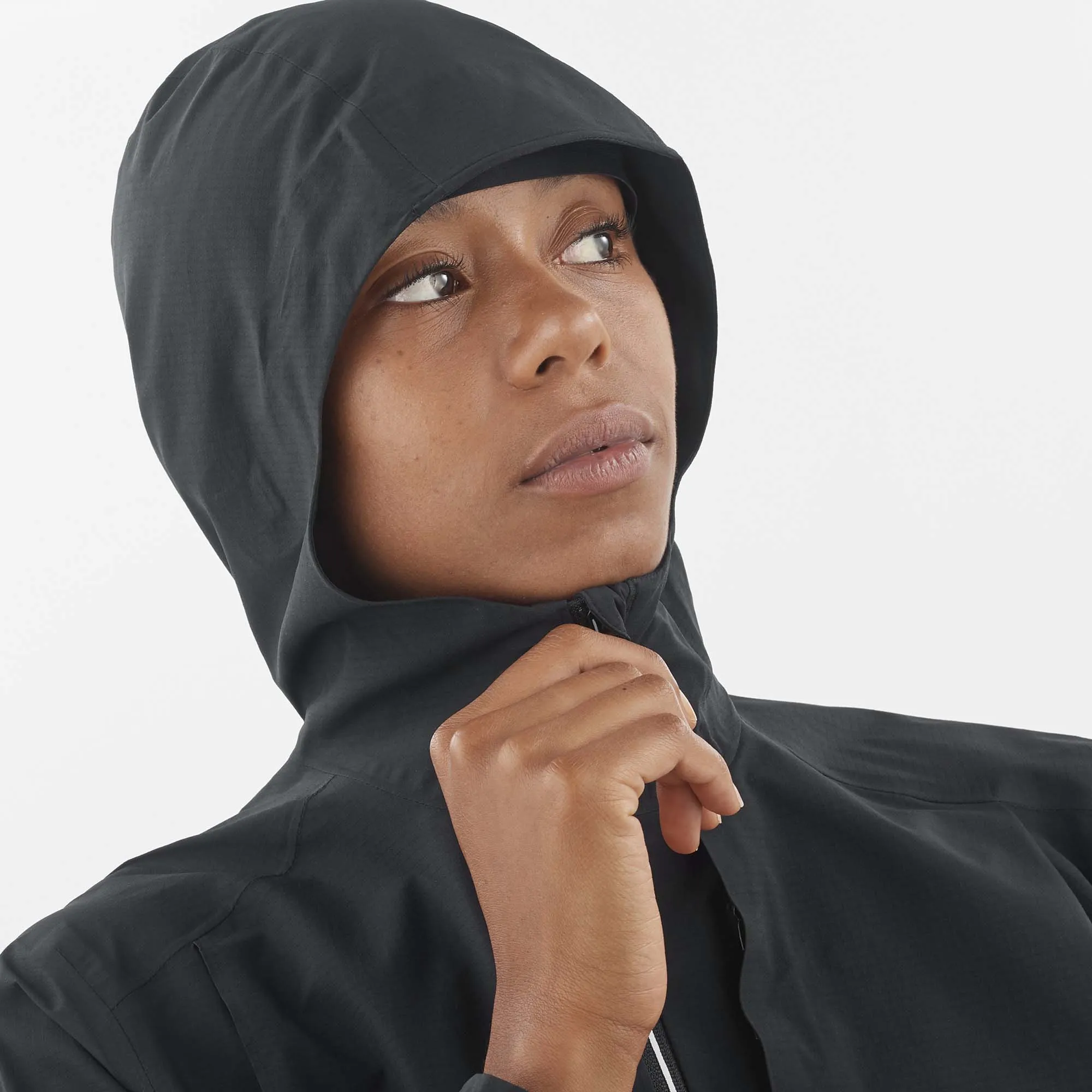 Salomon | Women's Bonatti Trail Jacket - Deep Black