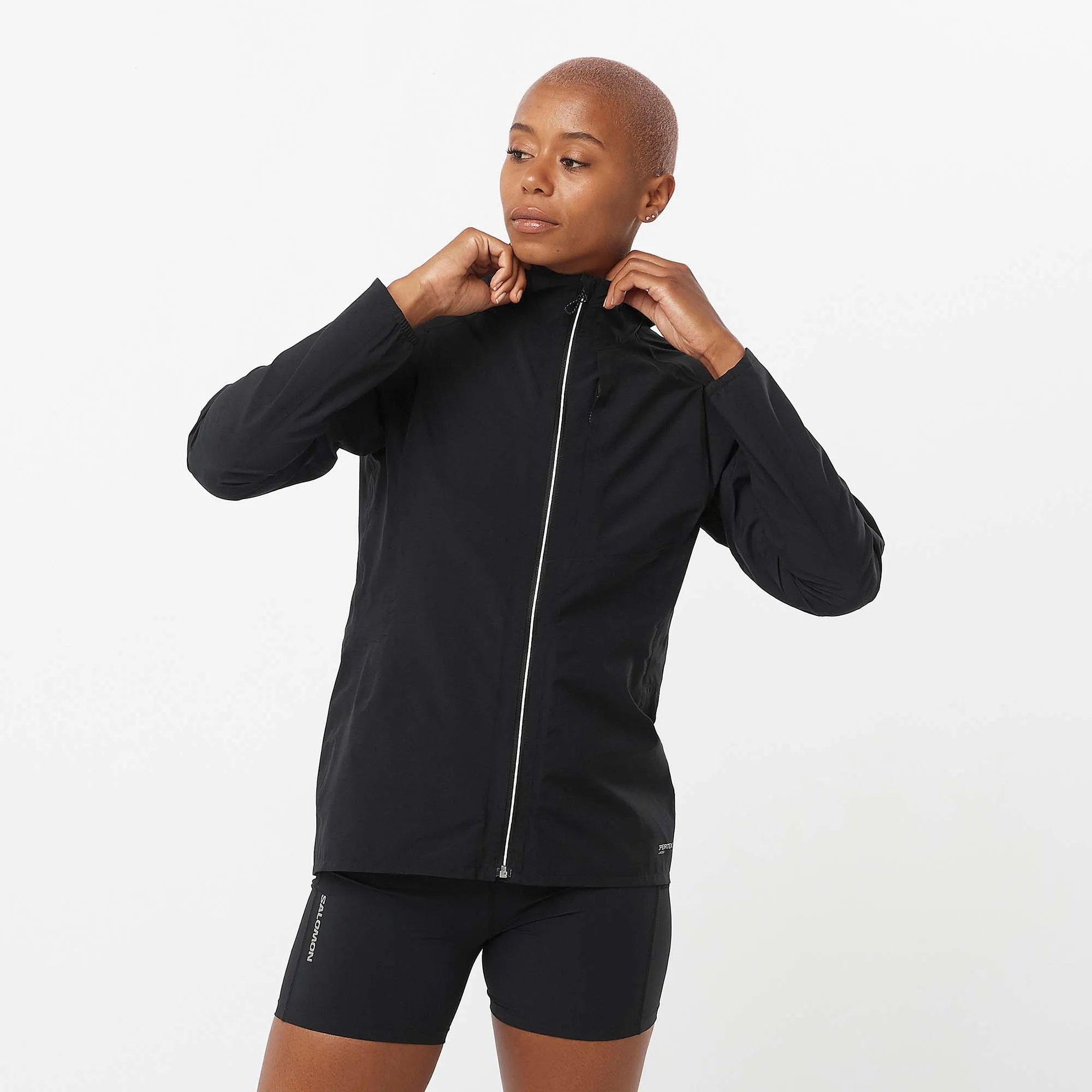Salomon | Women's Bonatti Trail Jacket - Deep Black