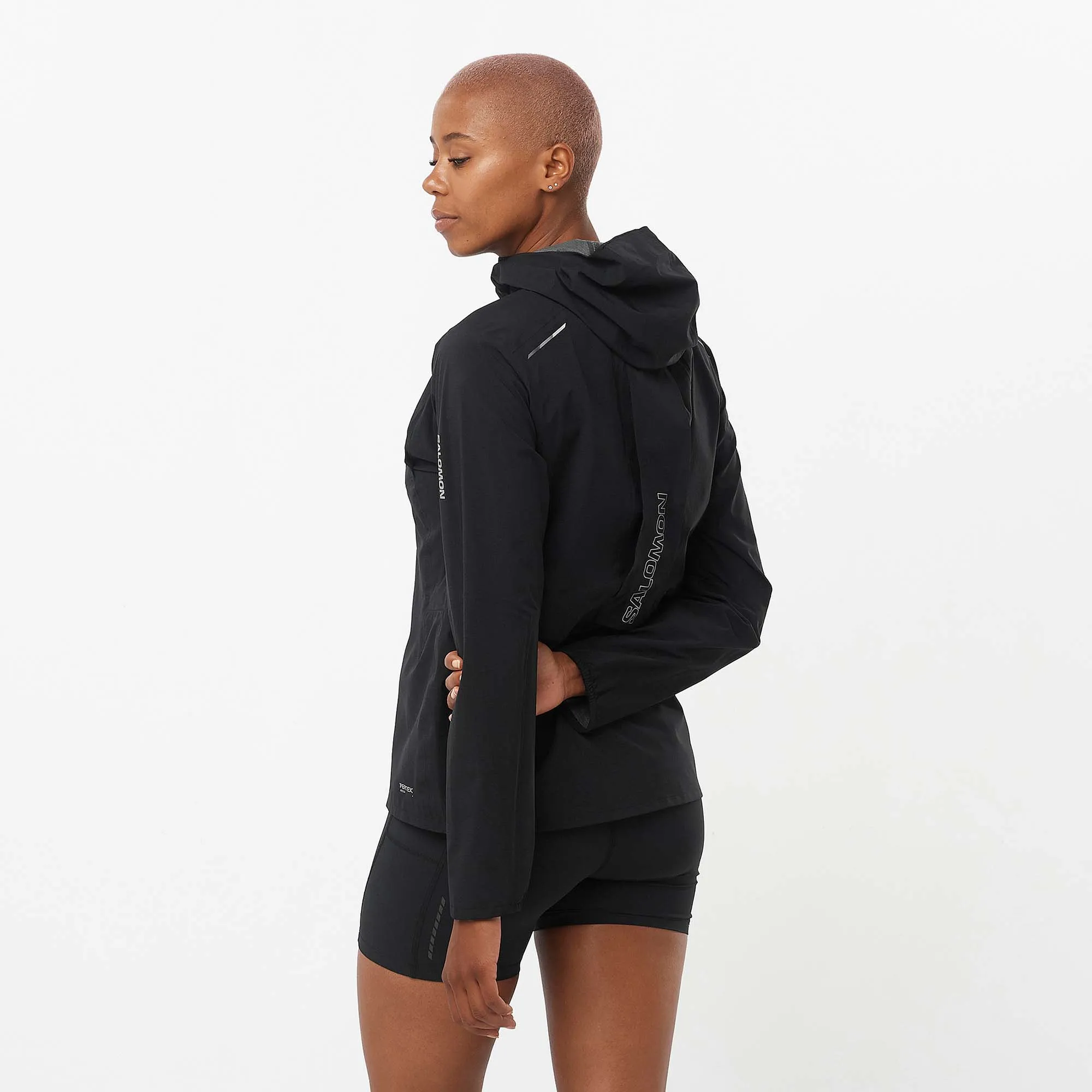 Salomon | Women's Bonatti Trail Jacket - Deep Black
