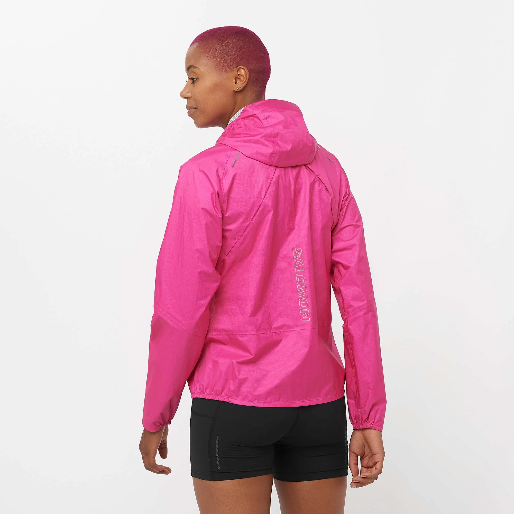 Salomon | Women's Bonatti Waterproof Jacket - Beetroot Purple