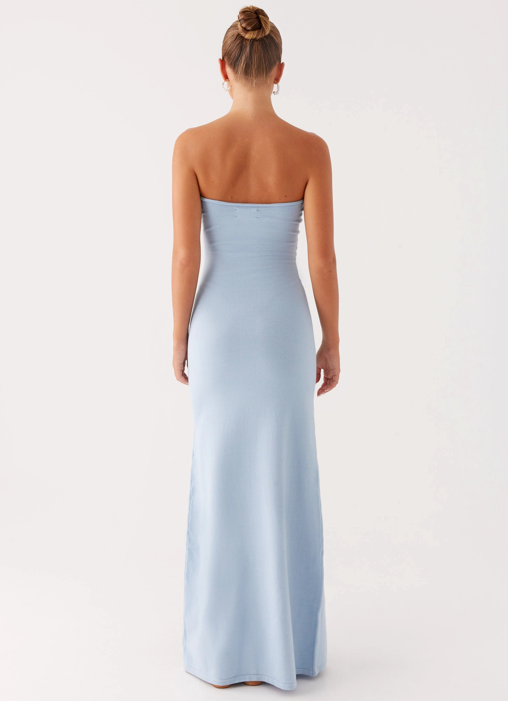 Samson Knit Maxi Dress - Blue Refined Mood
