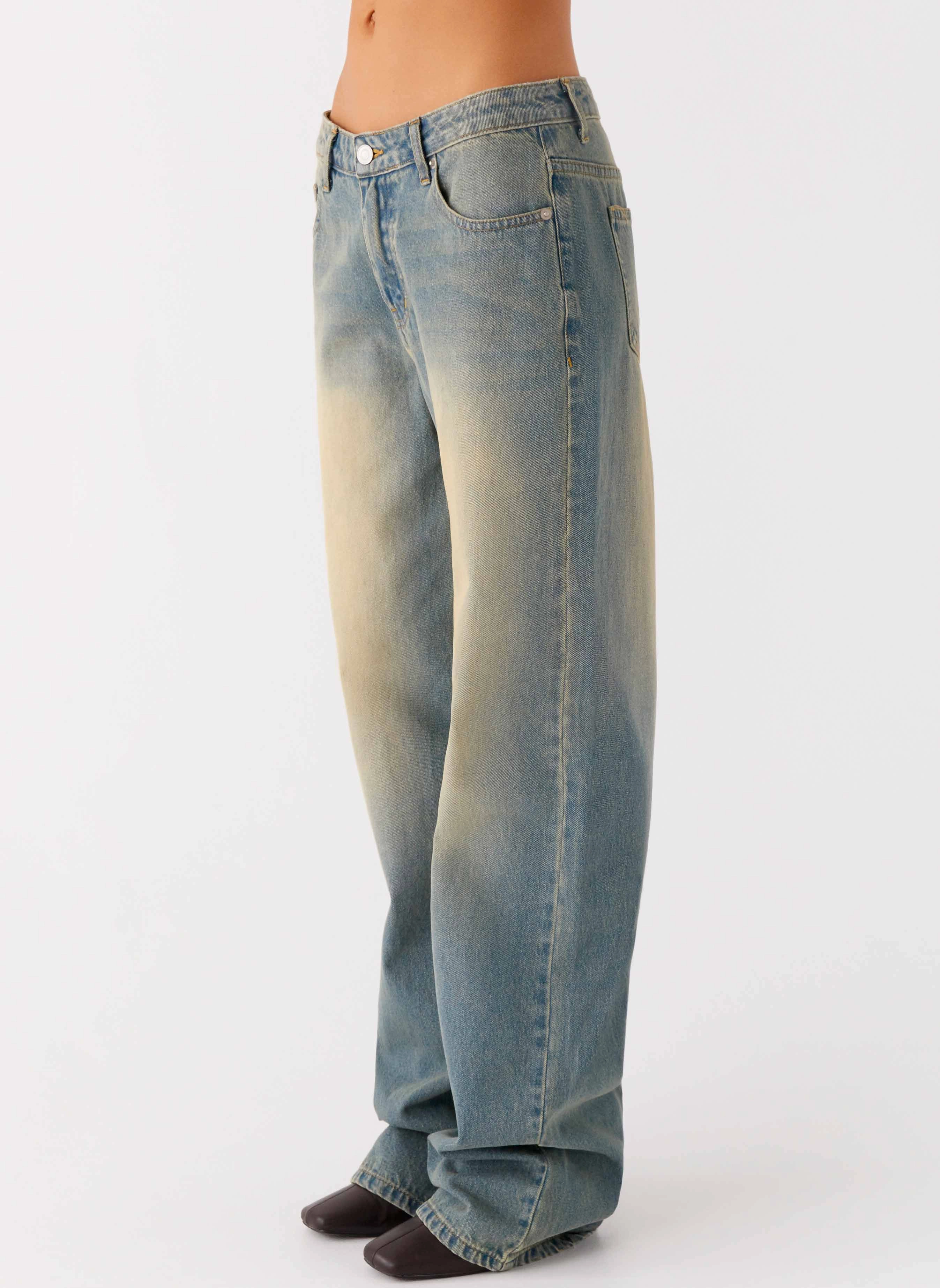 San Diego Straight Leg Jeans - Blue Wash Layering Comfort