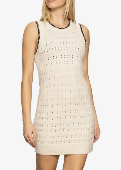 Layered Fit Sanctuary Free Spirit Mini Dress - Light Oak/Black