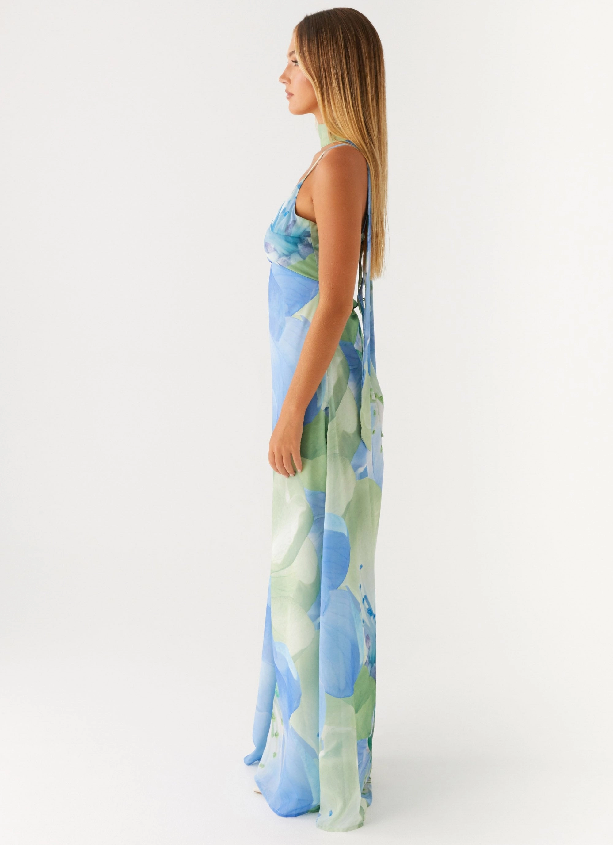 Sanctuary Maxi Dress - Flower Print Timeless and Comfortable