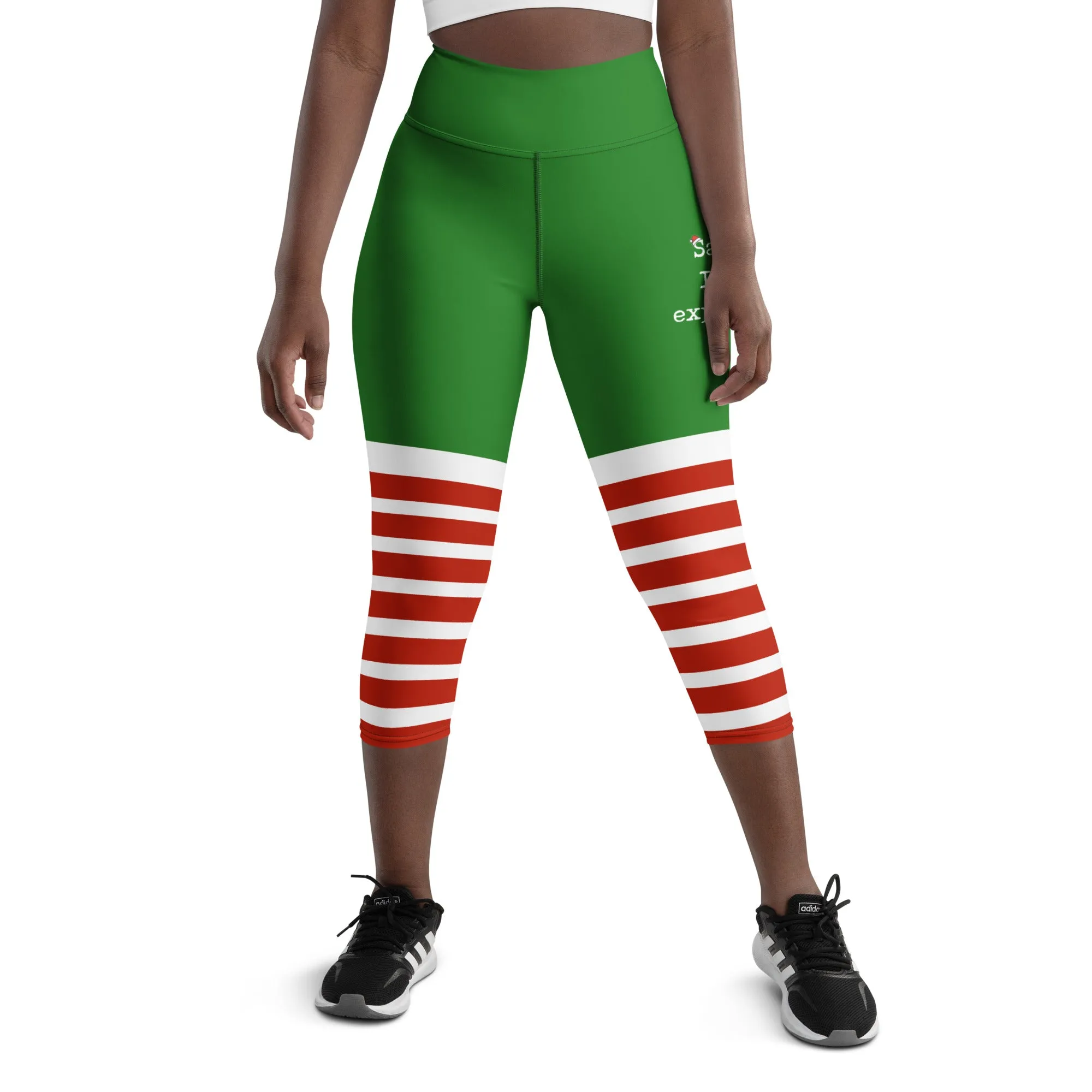 Santa I Can Explain Yoga Capris