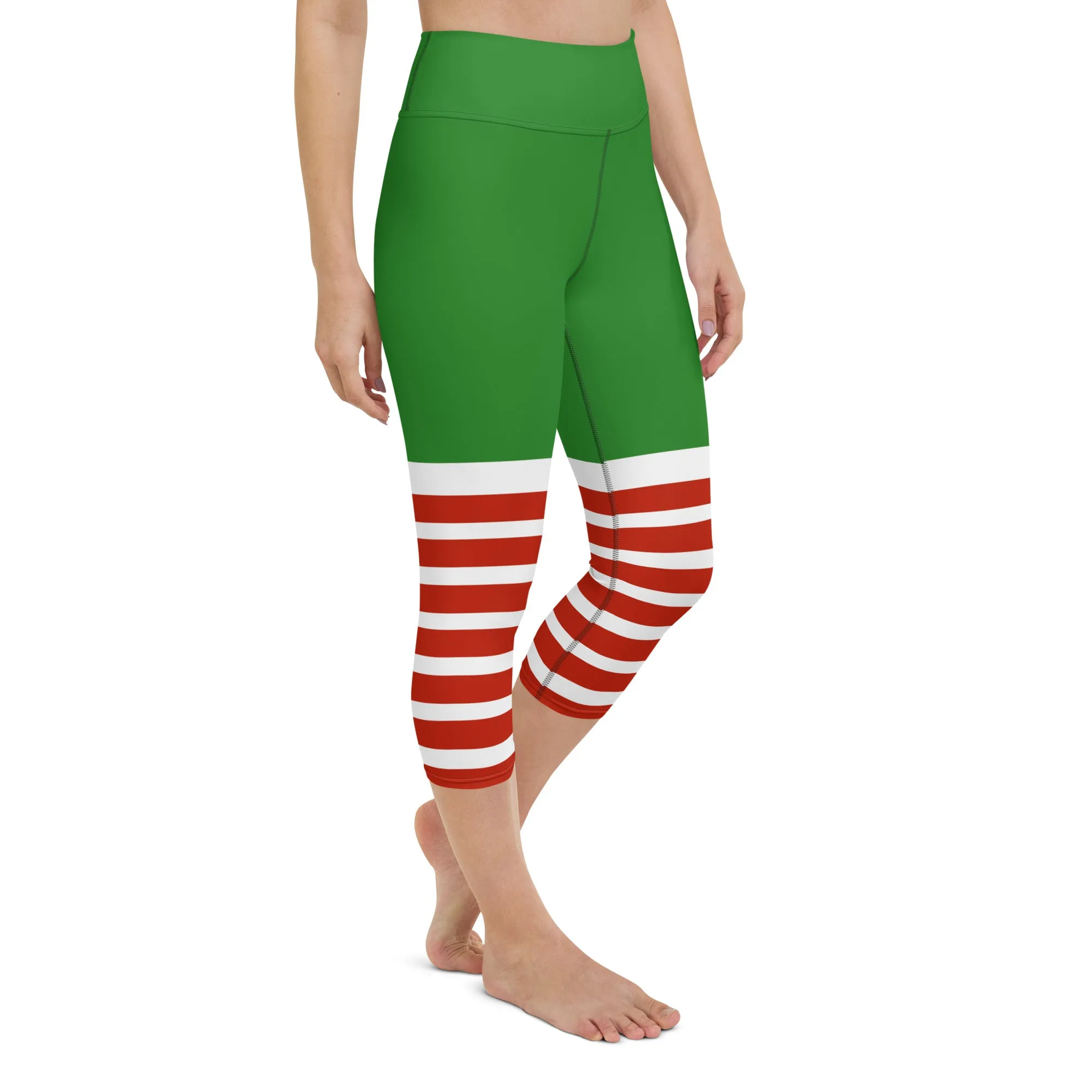 Santa I Can Explain Yoga Capris