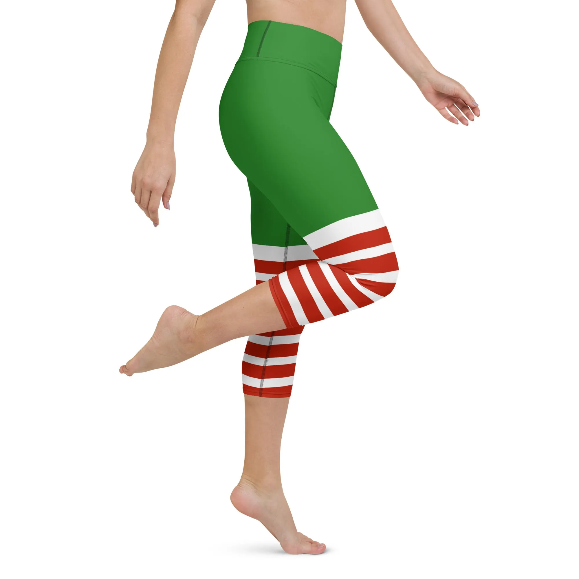 Santa I Can Explain Yoga Capris