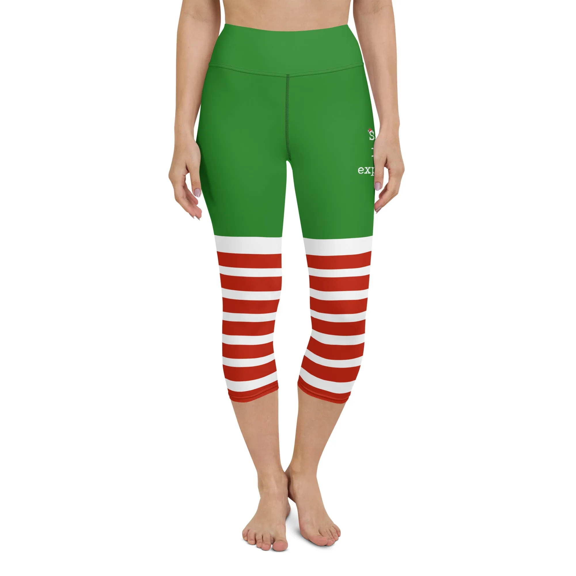 Santa I Can Explain Yoga Capris
