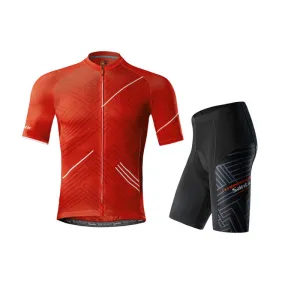 Santic Gelato Red Jersey & Iger Ⅱ Black Short Set