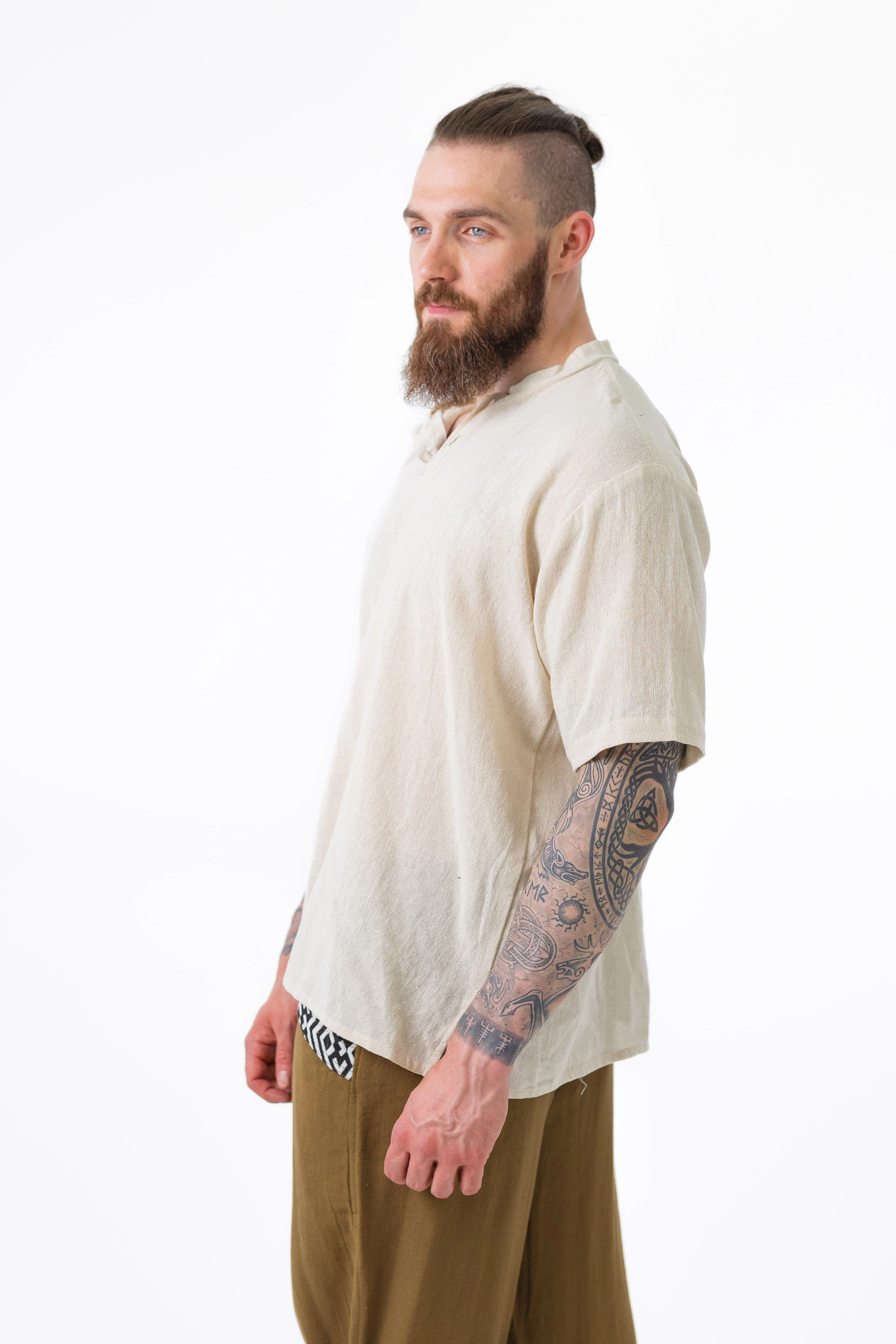 Sapling Shirt WideNeckOpening