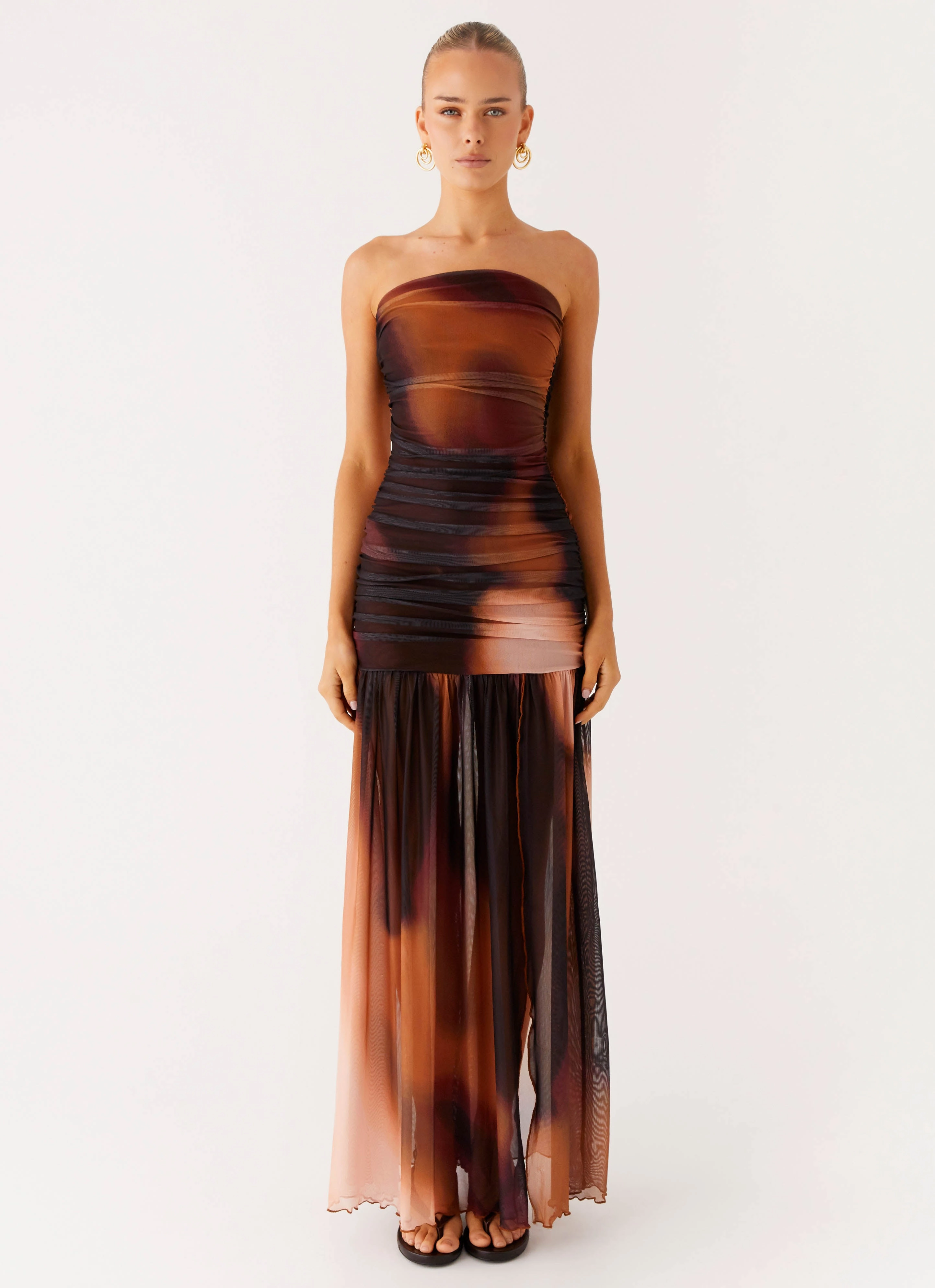 Shade Soft Savaya Maxi Dress - Black Gradient