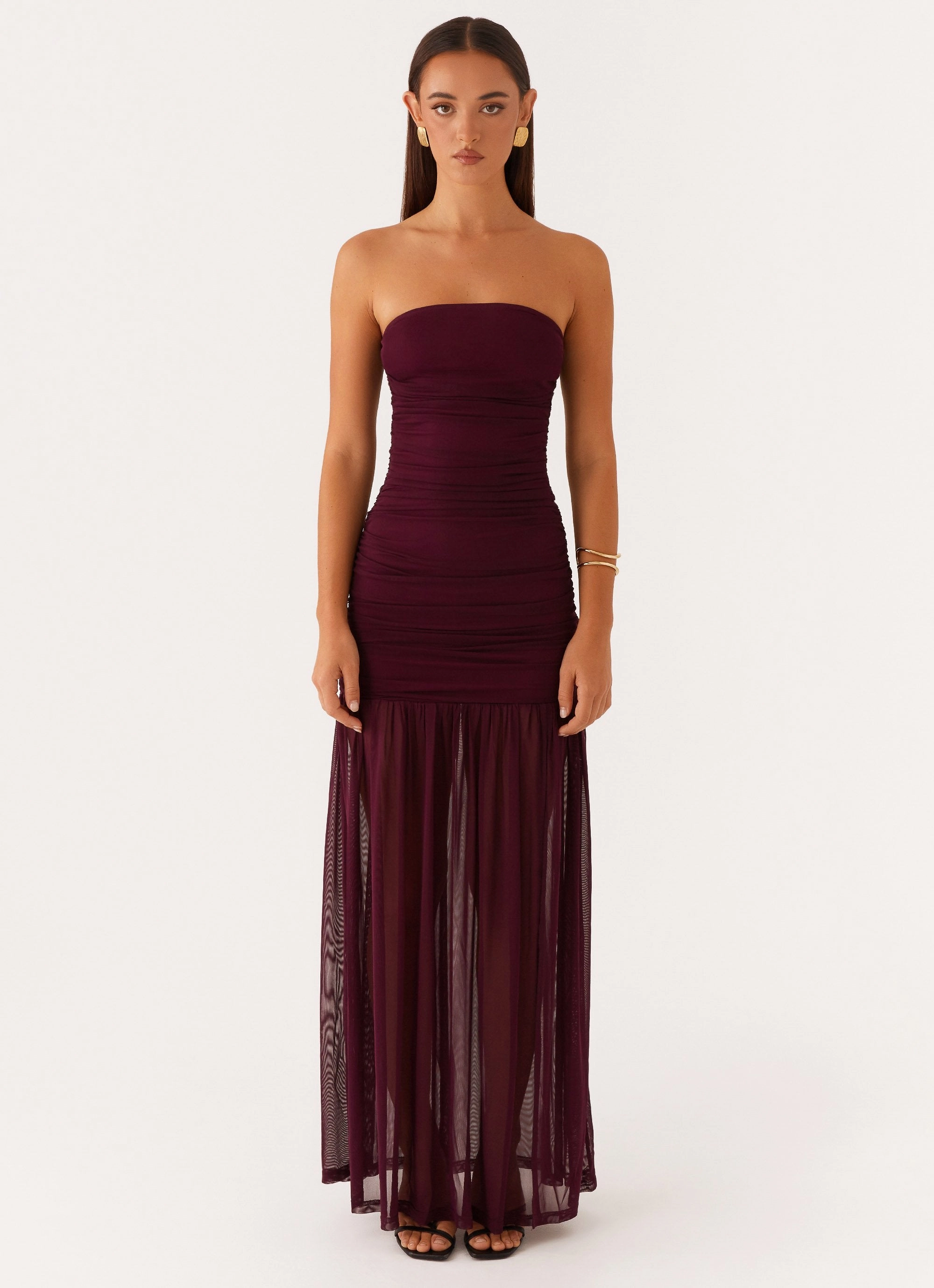 Smart Blend Savaya Maxi Dress - Mulberry