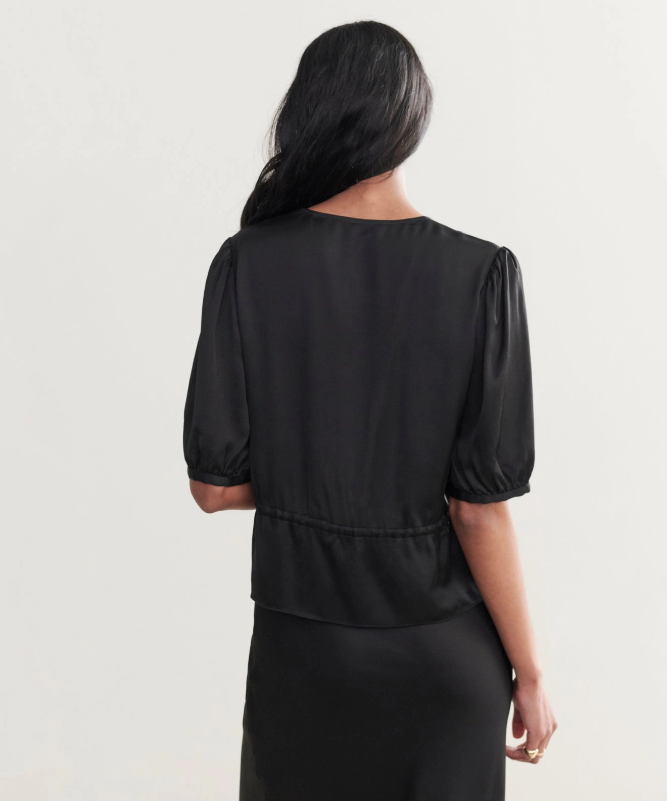 Sawyer Blouse All Season Wear Fabric Fashionable Fit
