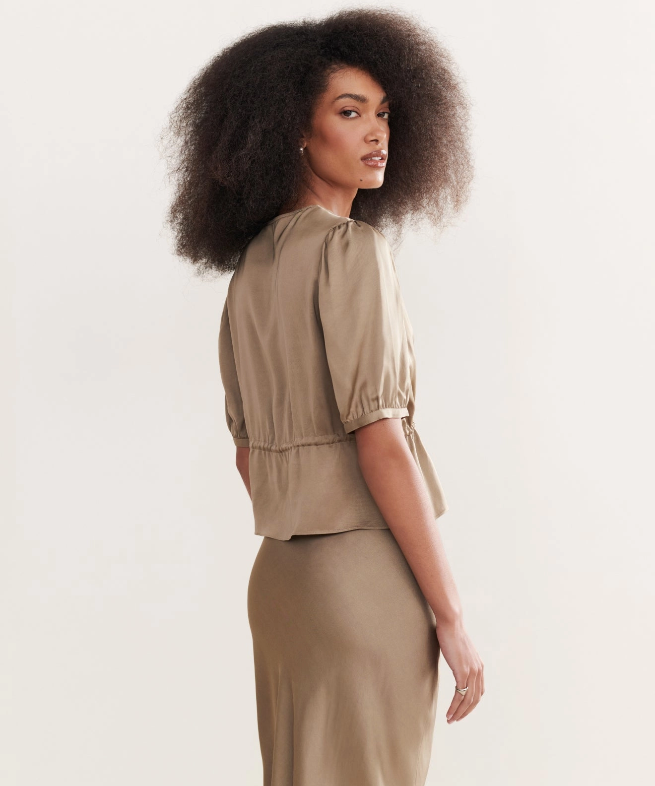 Sawyer Blouse Reversible Layering Tech Retro Style