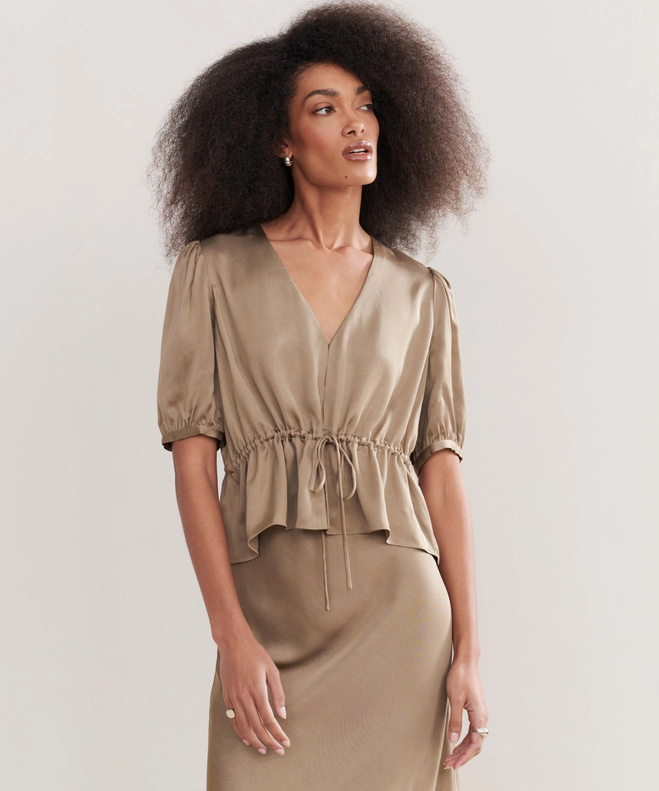 AntiPill Texture CushionedSupport Sawyer Blouse
