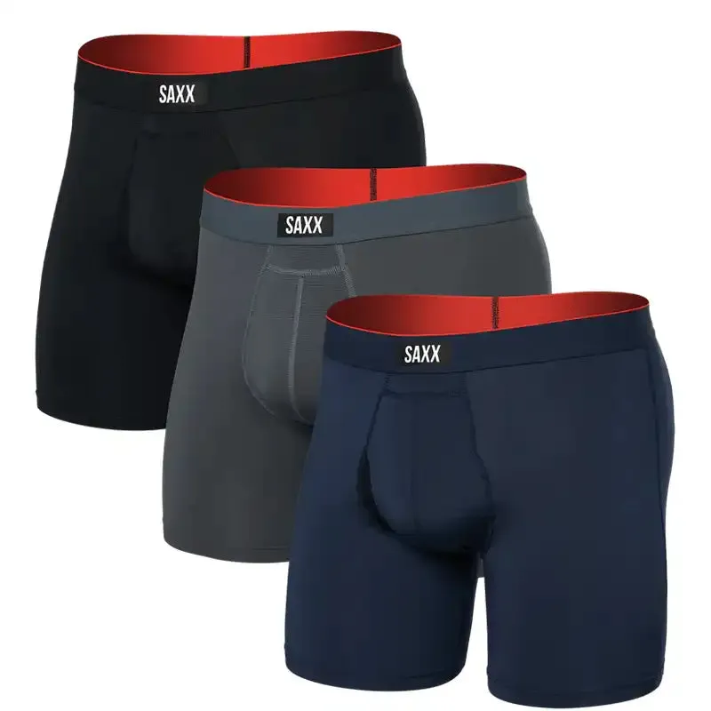 Saxx Men's Boxer - Multi-Sport Mesh 3pk
