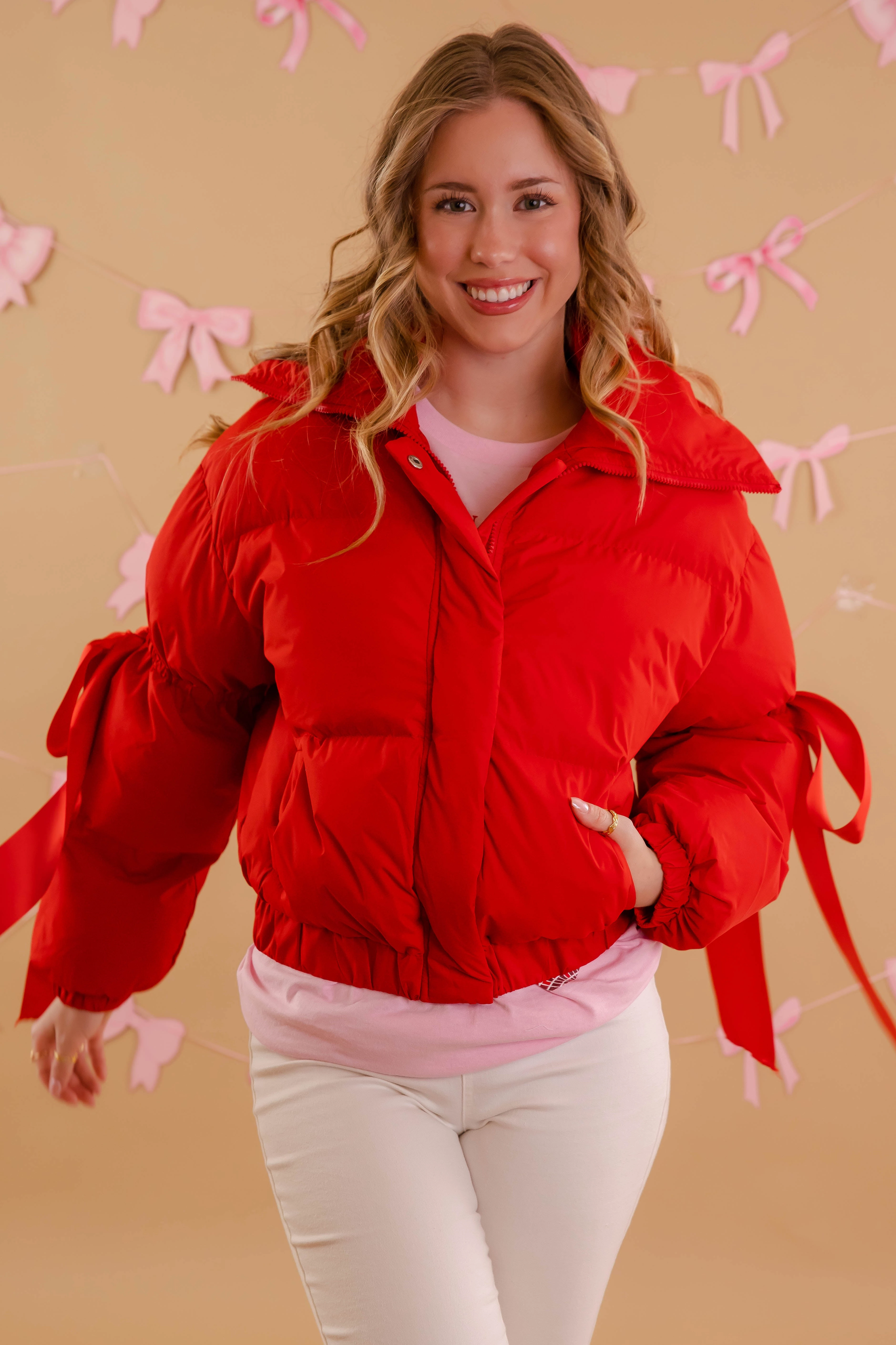 Say No More Puffer Jacket EcoFriendly Dye Sporty Style