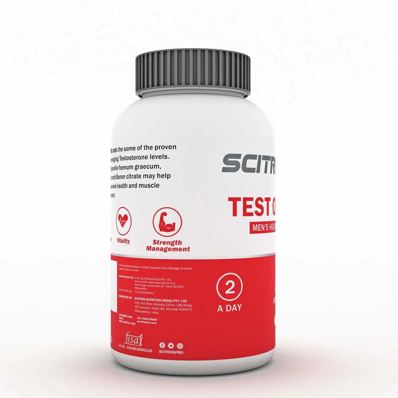 Scitron Test One Testosterone Health Capsules