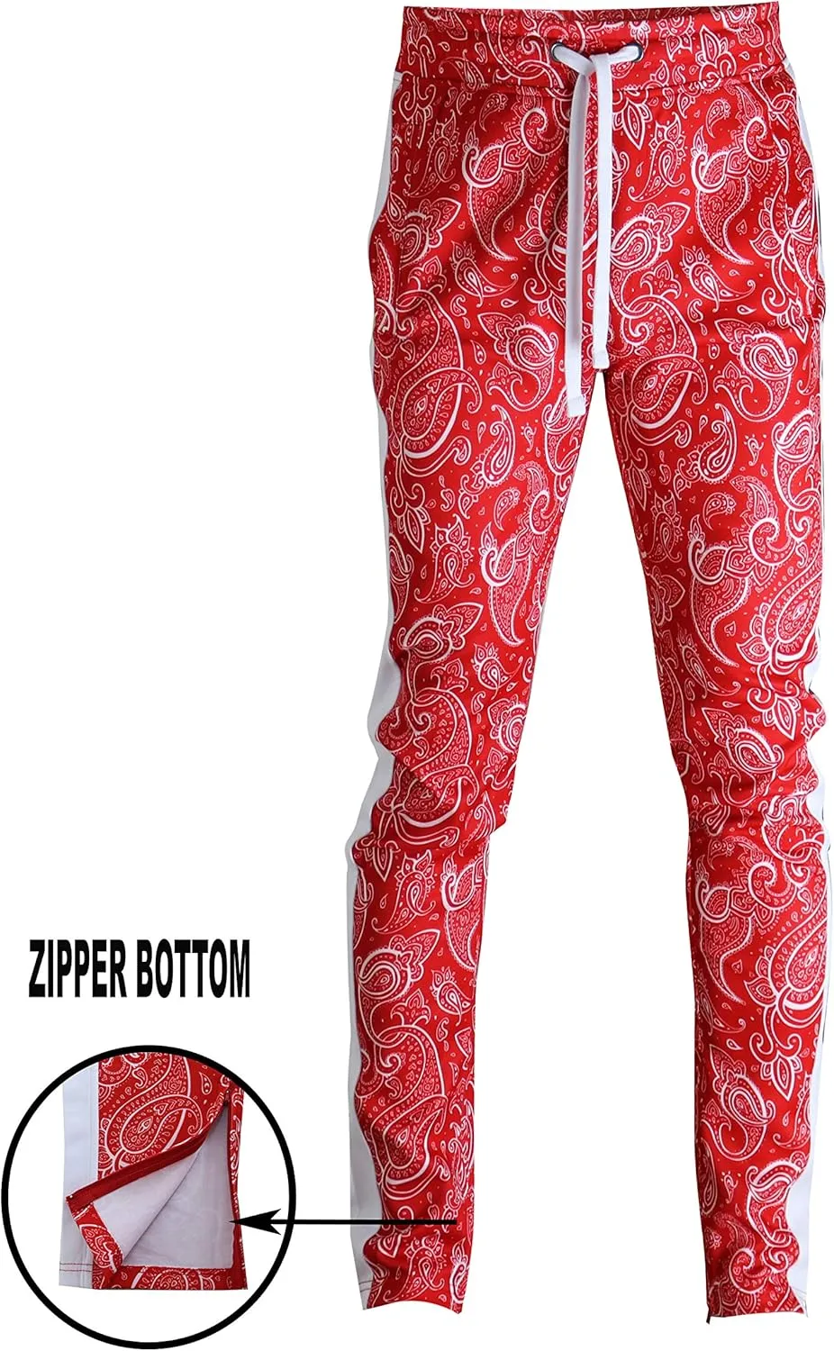 SCREENSHOT Mens Hip Hop Premium Slim Fit Track Pants