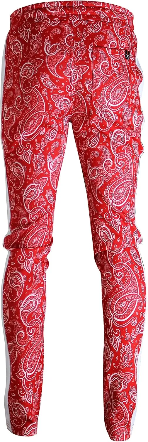 SCREENSHOT Mens Hip Hop Premium Slim Fit Track Pants