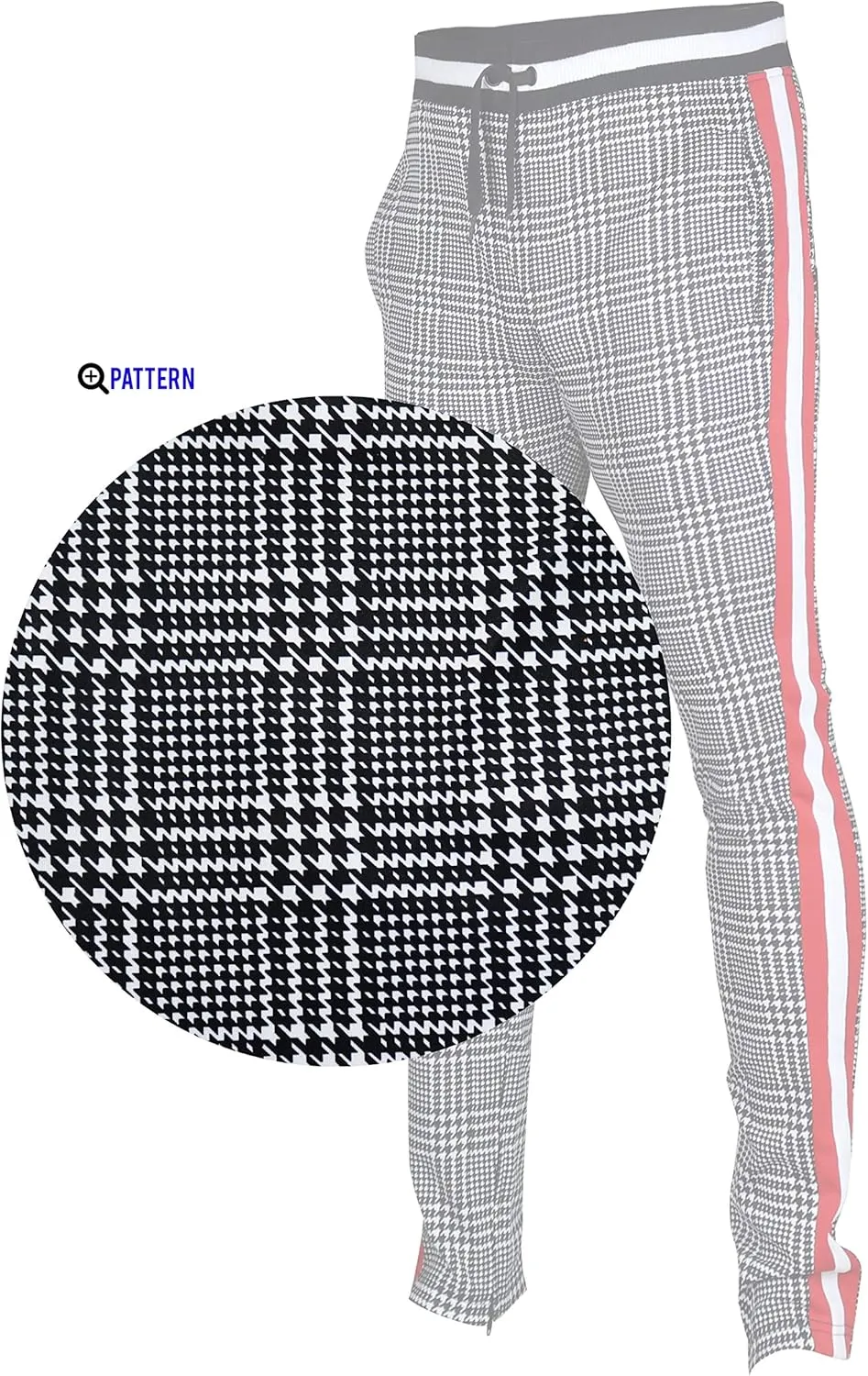 SCREENSHOT Mens Hip Hop Premium Slim Fit Track Pants
